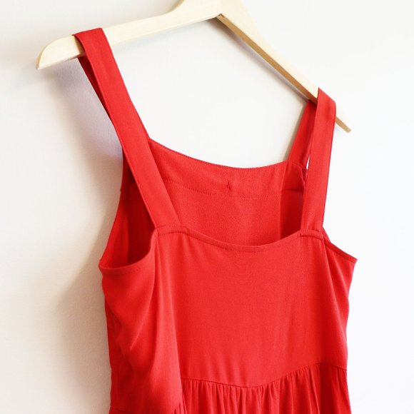 NEW Banana Republic Red Tassel Summer Tank Top S - Picture 9 of 16